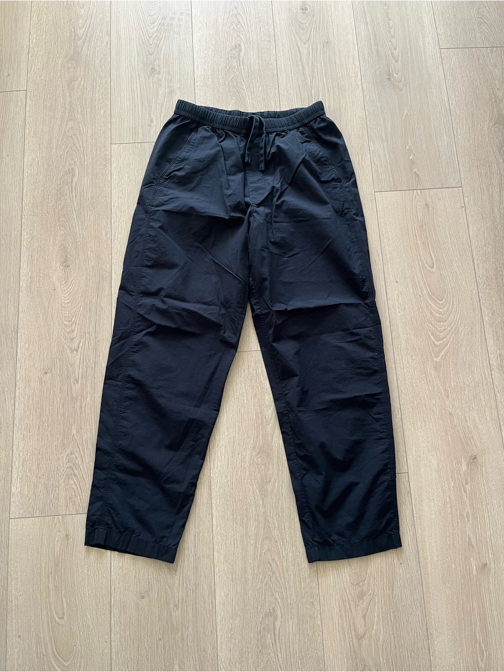 COS Black Drawstring Jogger Pants